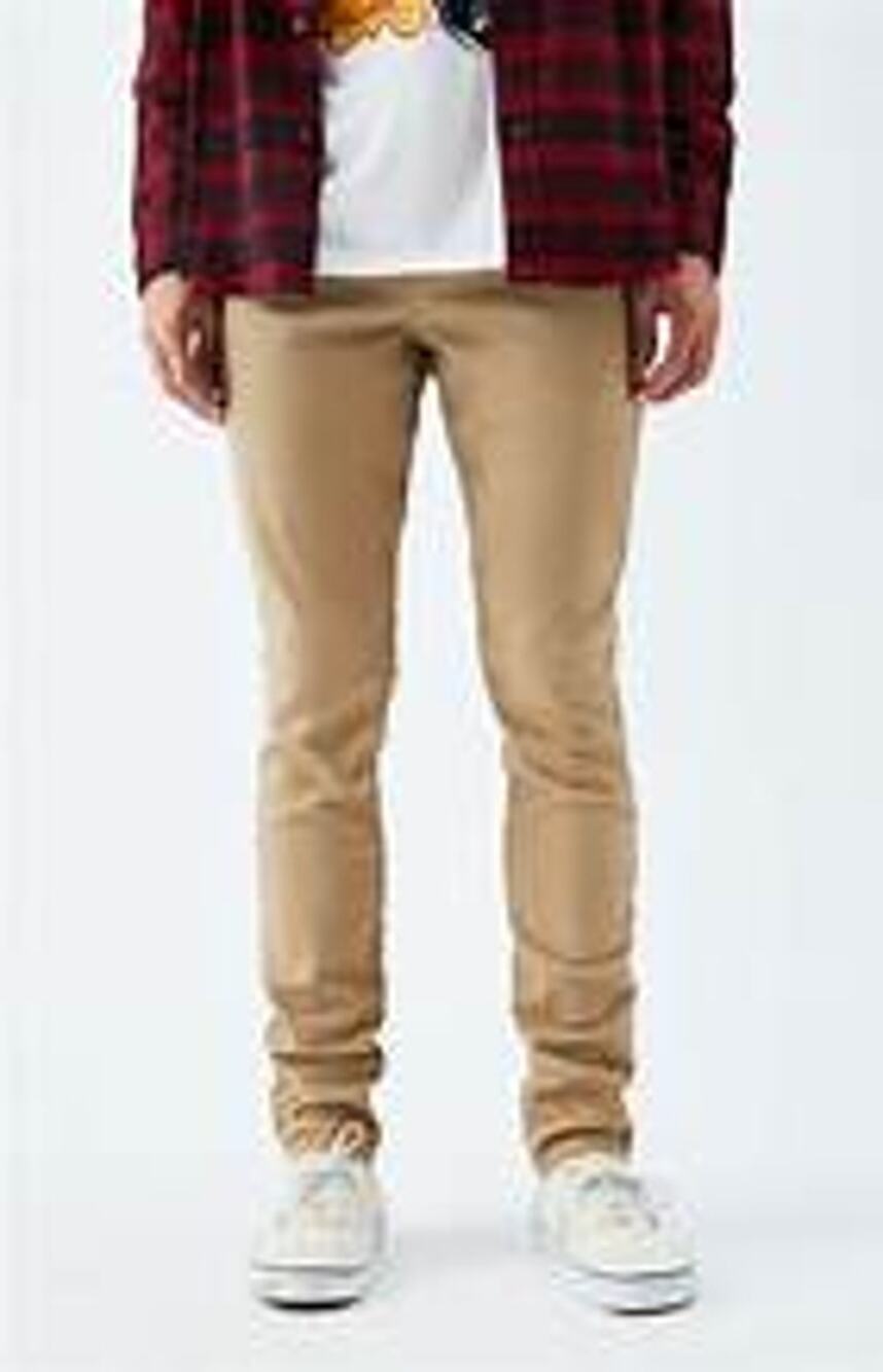 PacSun Men's Tan Slim Fit Jeans 33X32